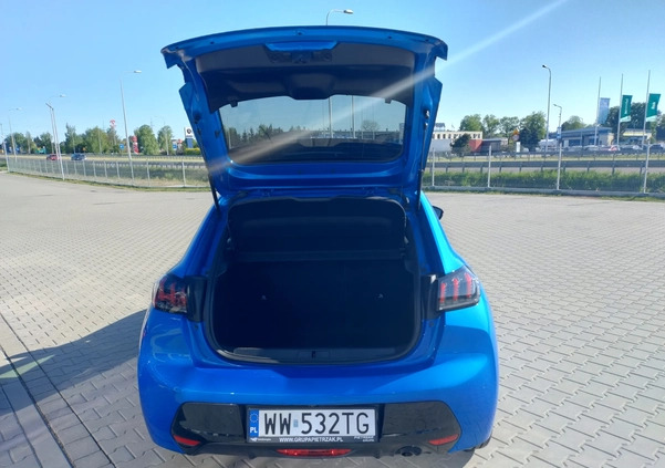 Peugeot 208 cena 69900 przebieg: 5383, rok produkcji 2022 z Lubawka małe 121